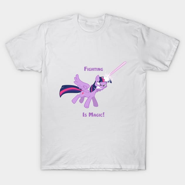 Fighting is Magic T-Shirt by Tardifice